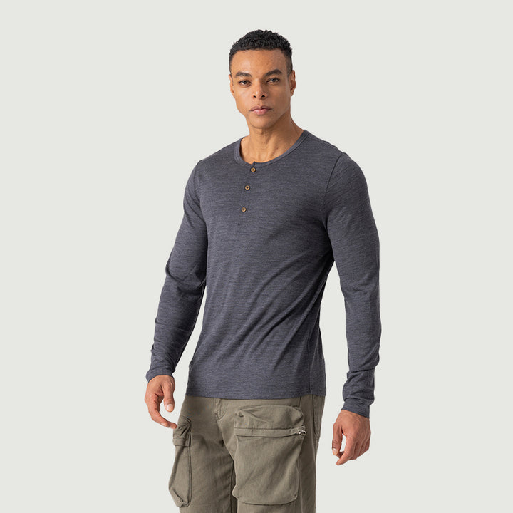 Herren Merino 170g Langarmshirt