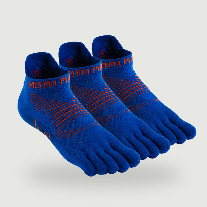 Unisex Merino No‑Show Toe Socks
