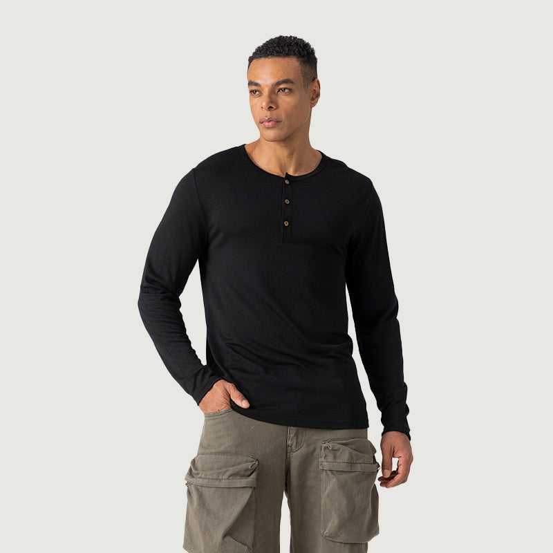 Herren Merino 170g Langarmshirt