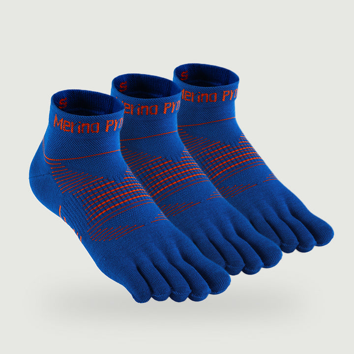 Unisex Merino Ankle Toe Socks