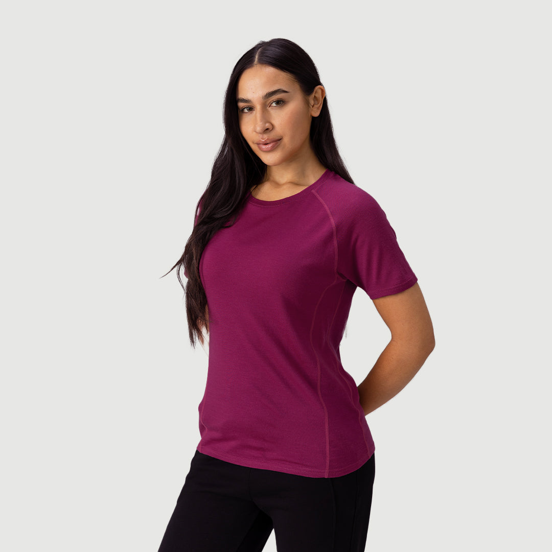 Damen Merino 170g Raglan T-Shirt