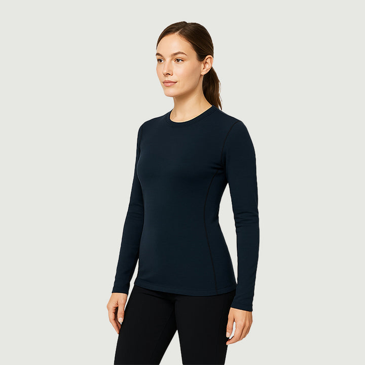 Women's Merino 200g Raglan Long Sleeve Crew