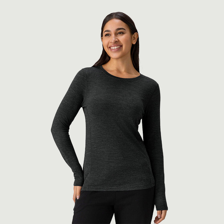 Women's Merino 170g Raglan Long Sleeve Crew