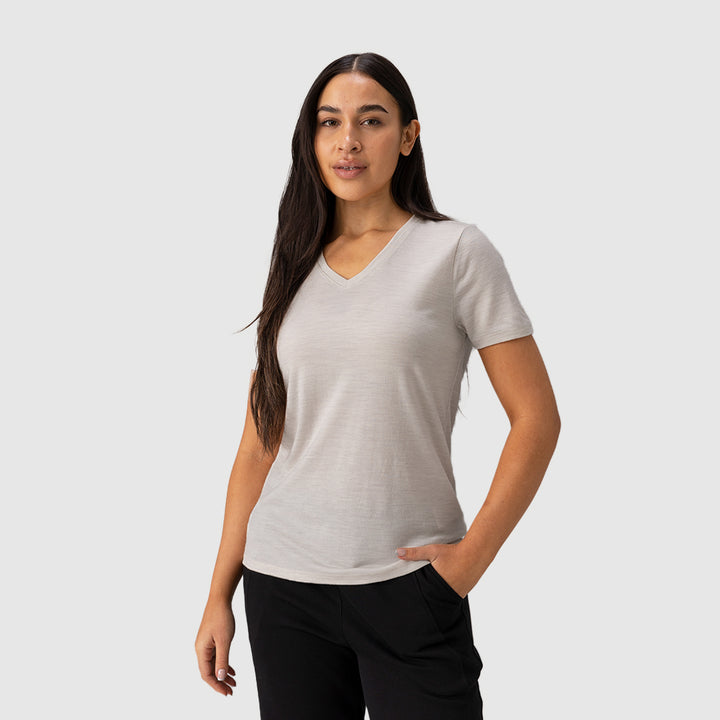 Women's Merino 200g Advanced V-Neck T-Shirt