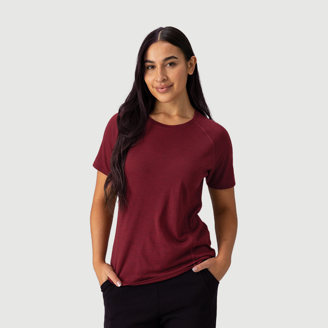 Damen Merino 170g Raglan T-Shirt