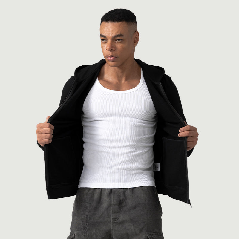 Herren Merino 220g Full-Zip Hoodie