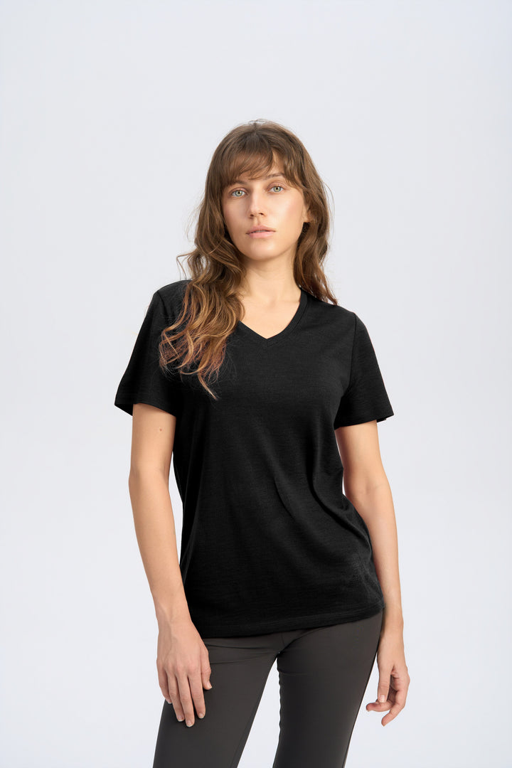 Women’s Merino 170g Advanced V-Neck T-Shirt