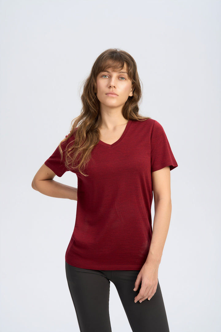 Women’s Merino 170g V-Neck T-Shirt