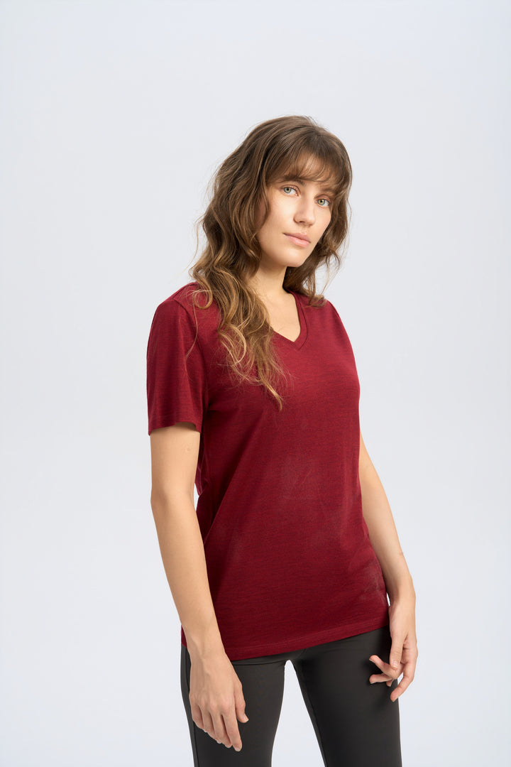 Women’s Merino 170g V-Neck T-Shirt