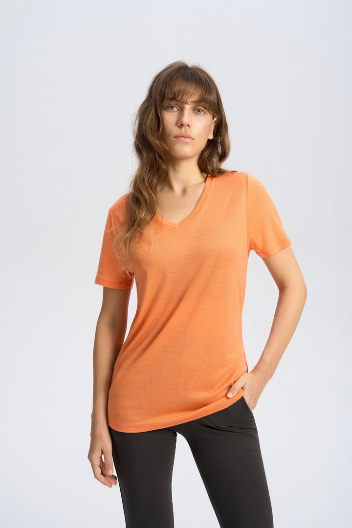 Women’s Merino 170g Advanced V-Neck T-Shirt