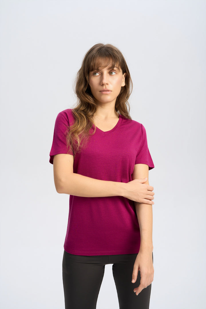 Women’s Merino 170g Advanced V-Neck T-Shirt
