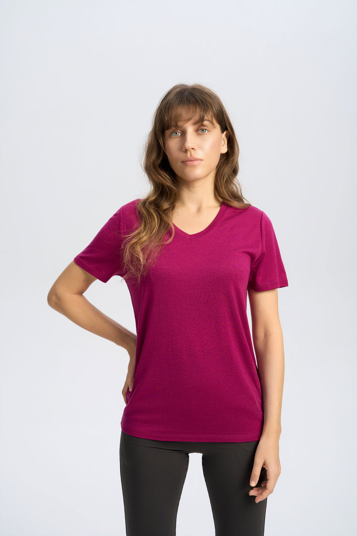 Women’s Merino 170g Advanced V-Neck T-Shirt