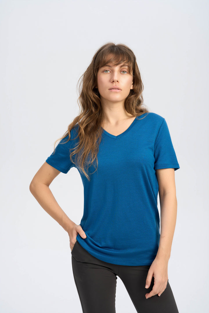 Women’s Merino 170g Advanced V-Neck T-Shirt