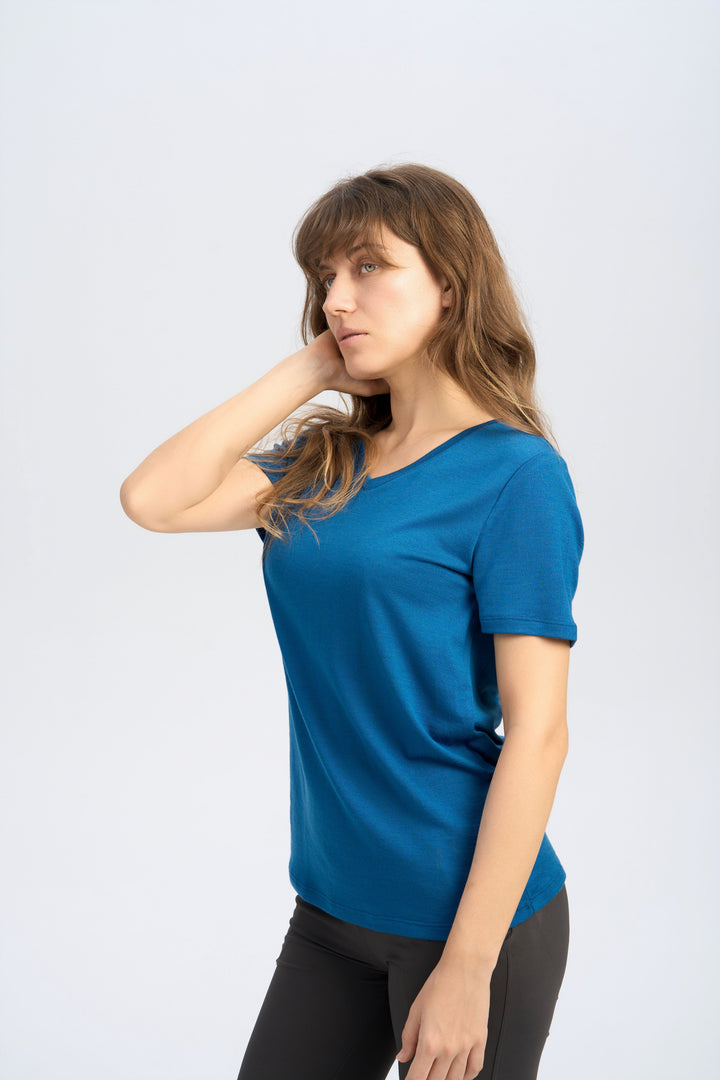 Women’s Merino 170g Advanced V-Neck T-Shirt
