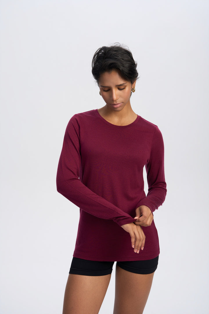 Women's Merino 170g All-Season Long Sleeve Crew