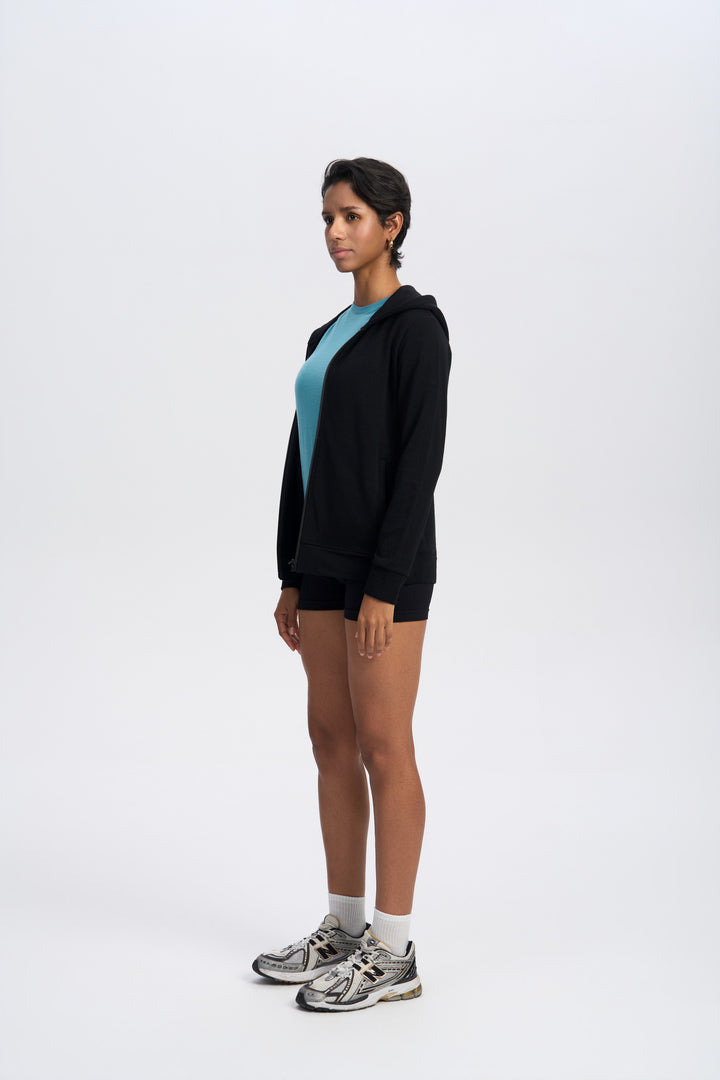 Damen Merino 220g Full-Zip Hoodie