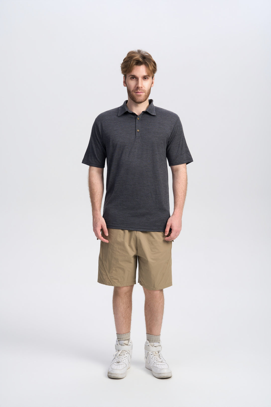 Men's Merino 170g Short Sleeve Polo Shirt