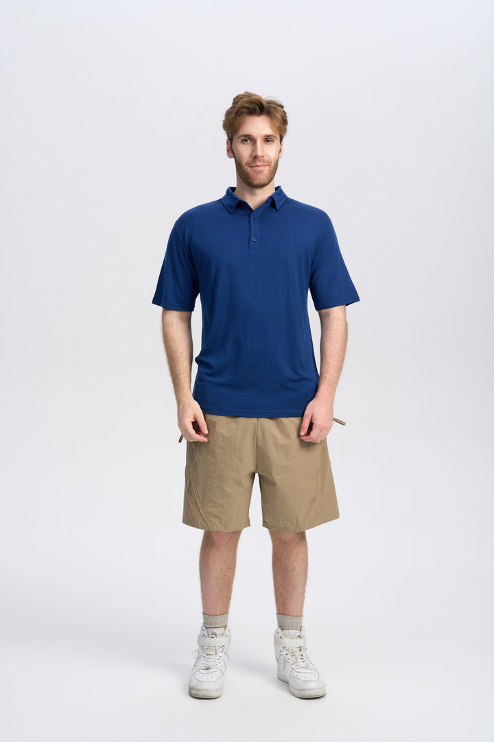 Men's Merino 170g Short Sleeve Polo Shirt