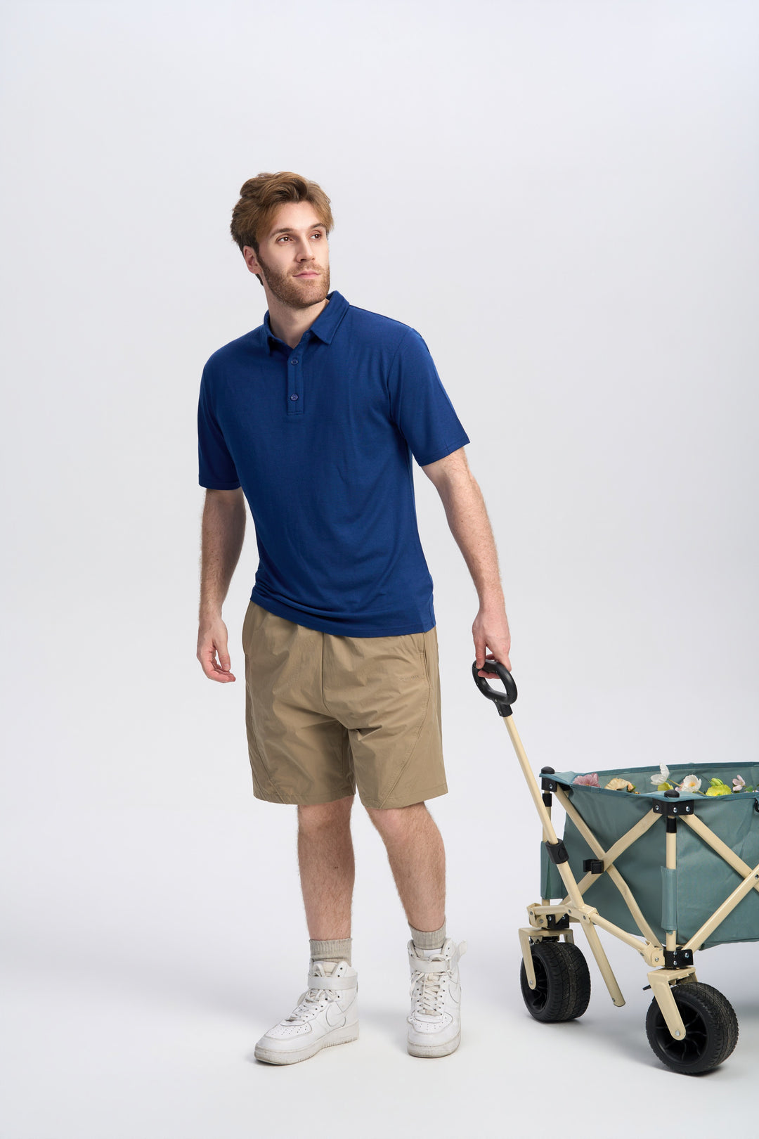 Men's Merino 170g Short Sleeve Polo Shirt