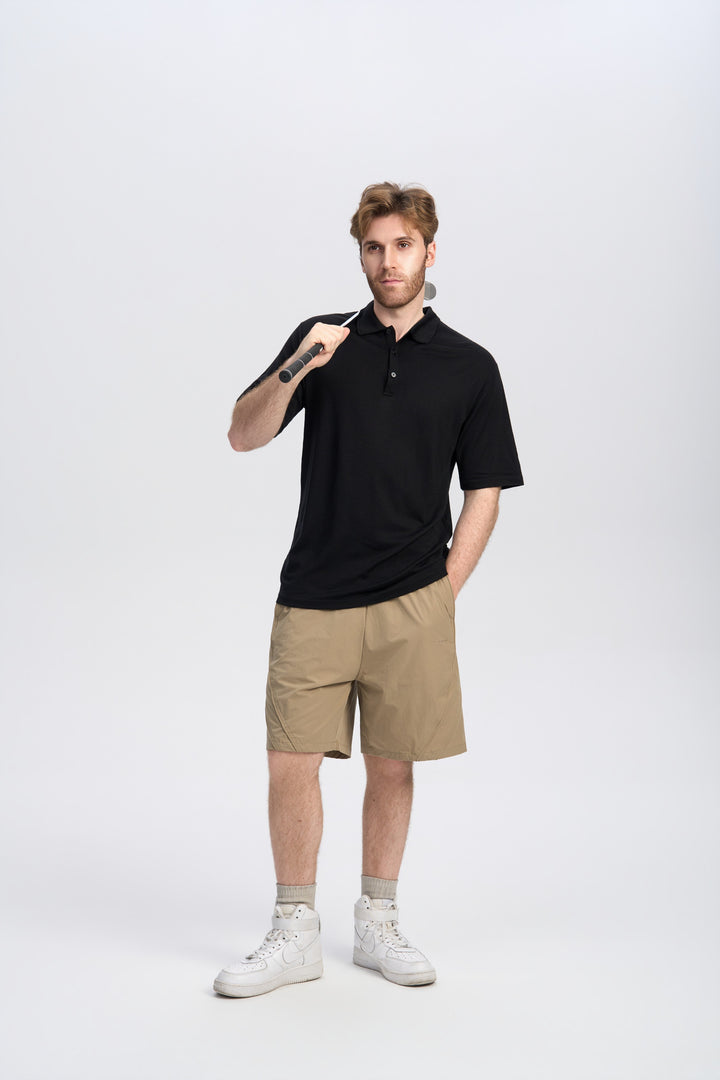 Men's Merino 170g Short Sleeve Polo Shirt