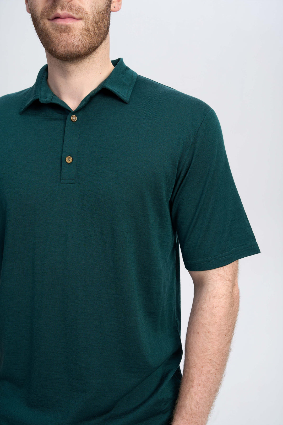 Men's Merino 170g Short Sleeve Polo Shirt