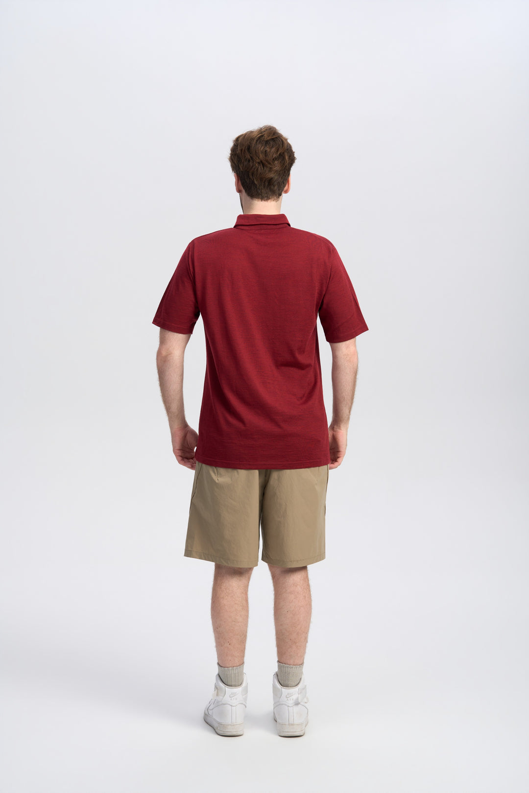 Men's Merino 170g Short Sleeve Polo Shirt