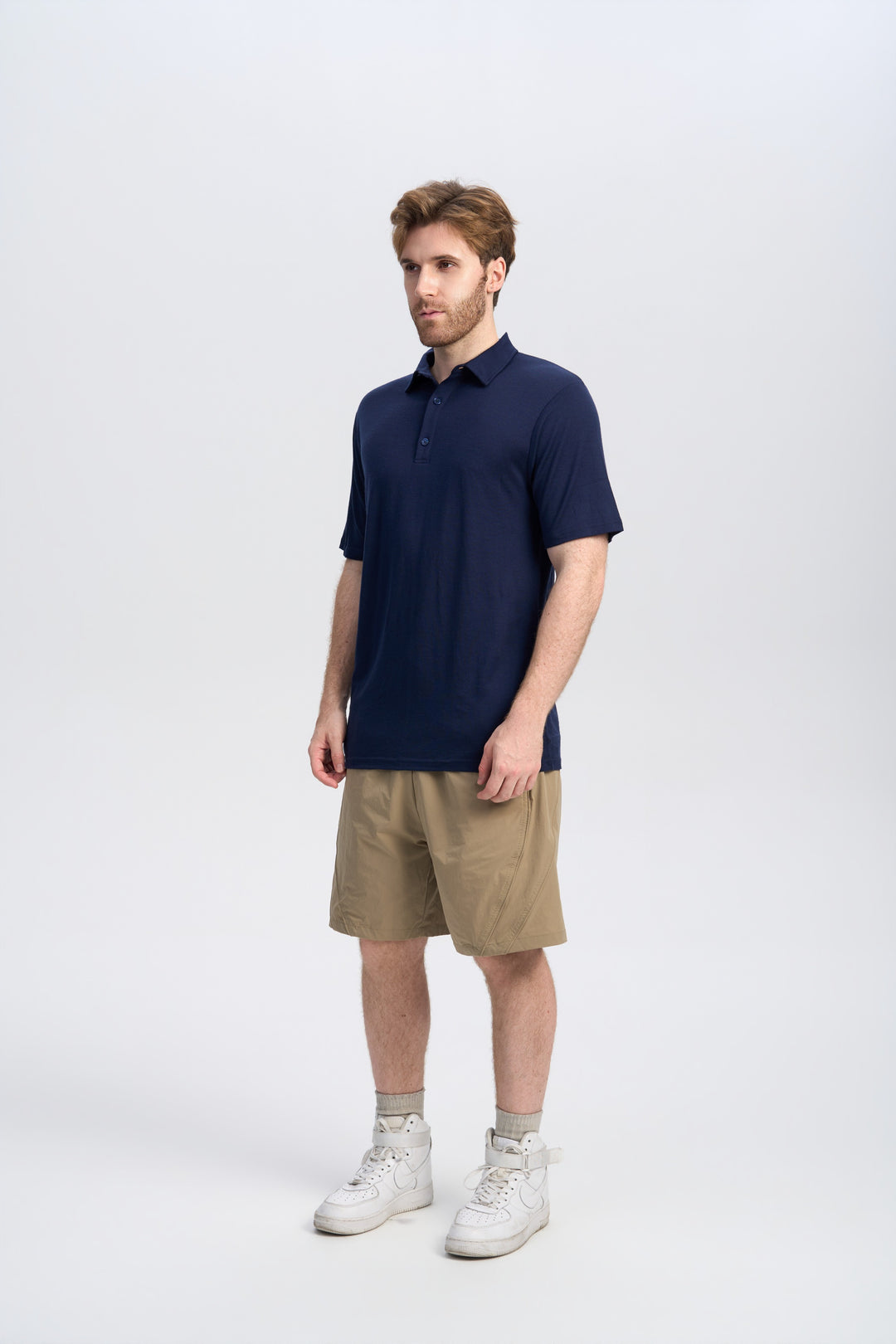 Men's Merino 170g Short Sleeve Polo Shirt
