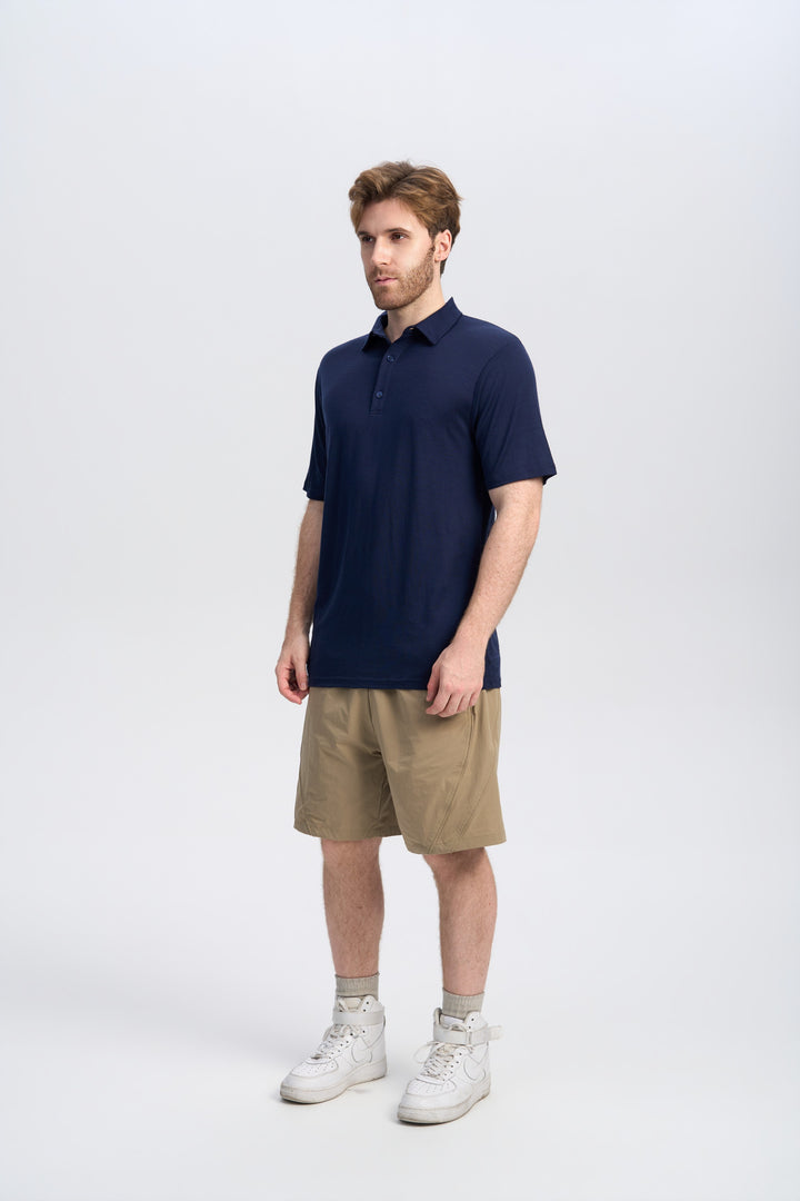 Men's Merino 170g Short Sleeve Polo Shirt