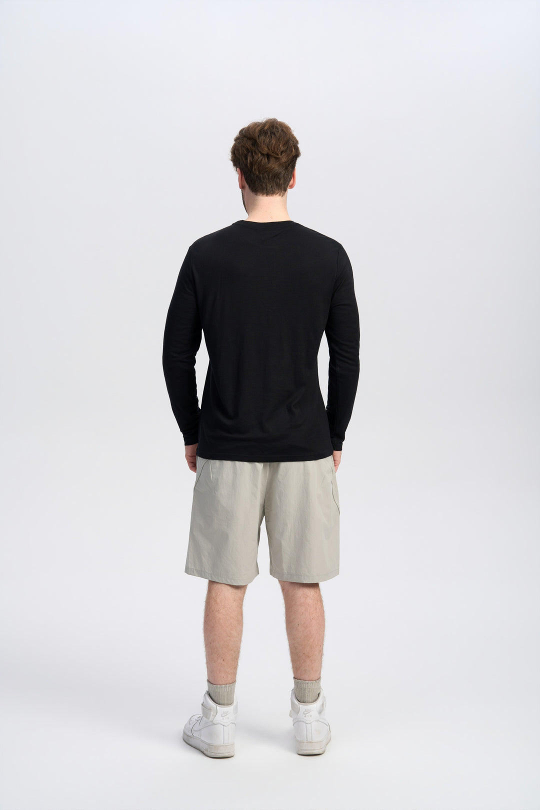 Herren Merino Langarmshirt 170 g – Ganzjahres-Crew