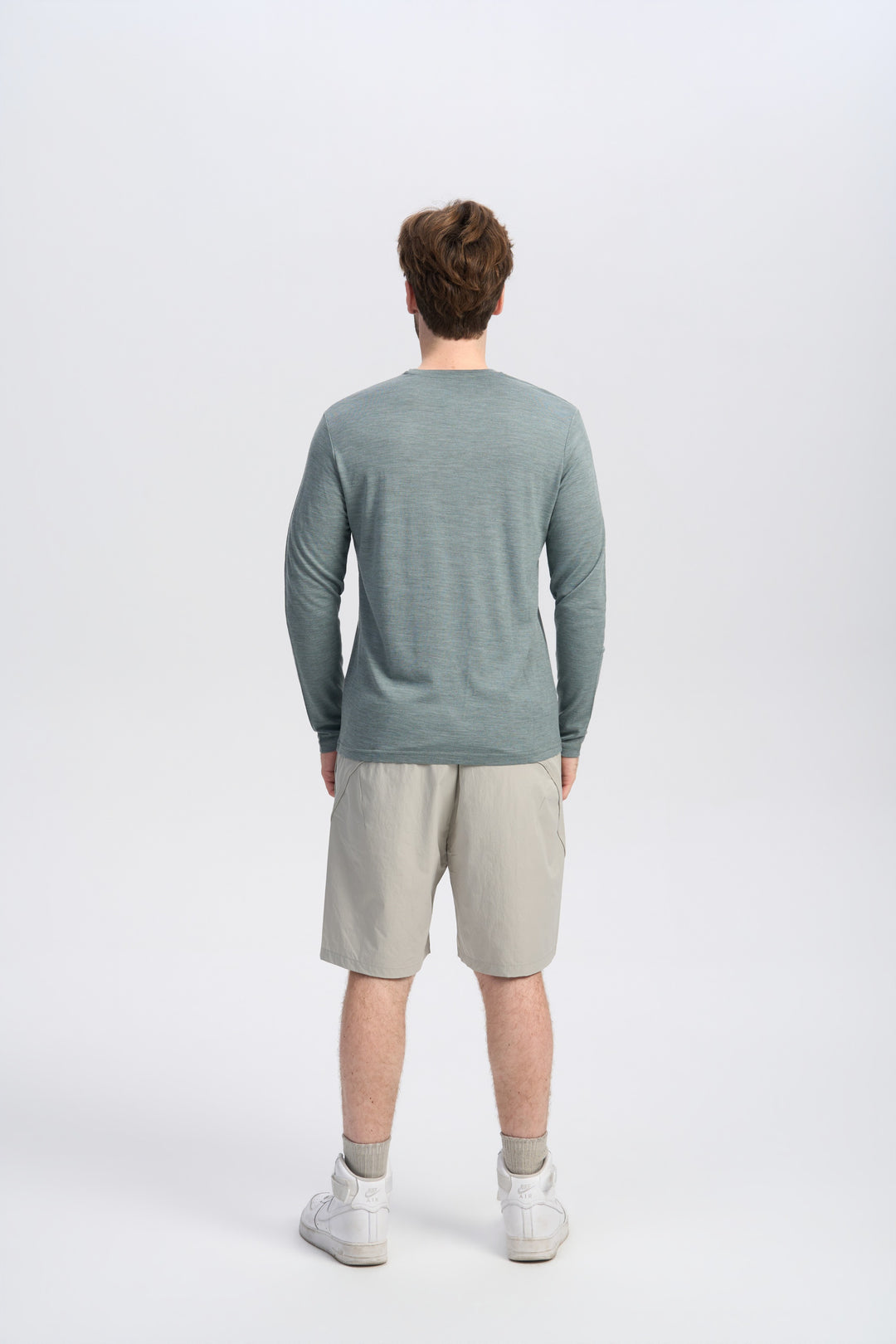 Herren Merino Langarmshirt 170 g – Ganzjahres-Crew