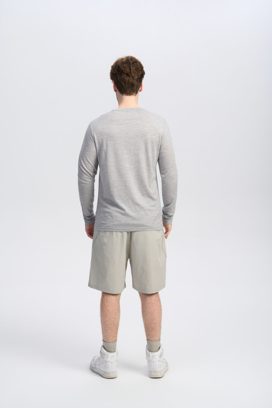 Herren Merino Langarmshirt 170 g – Ganzjahres-Crew