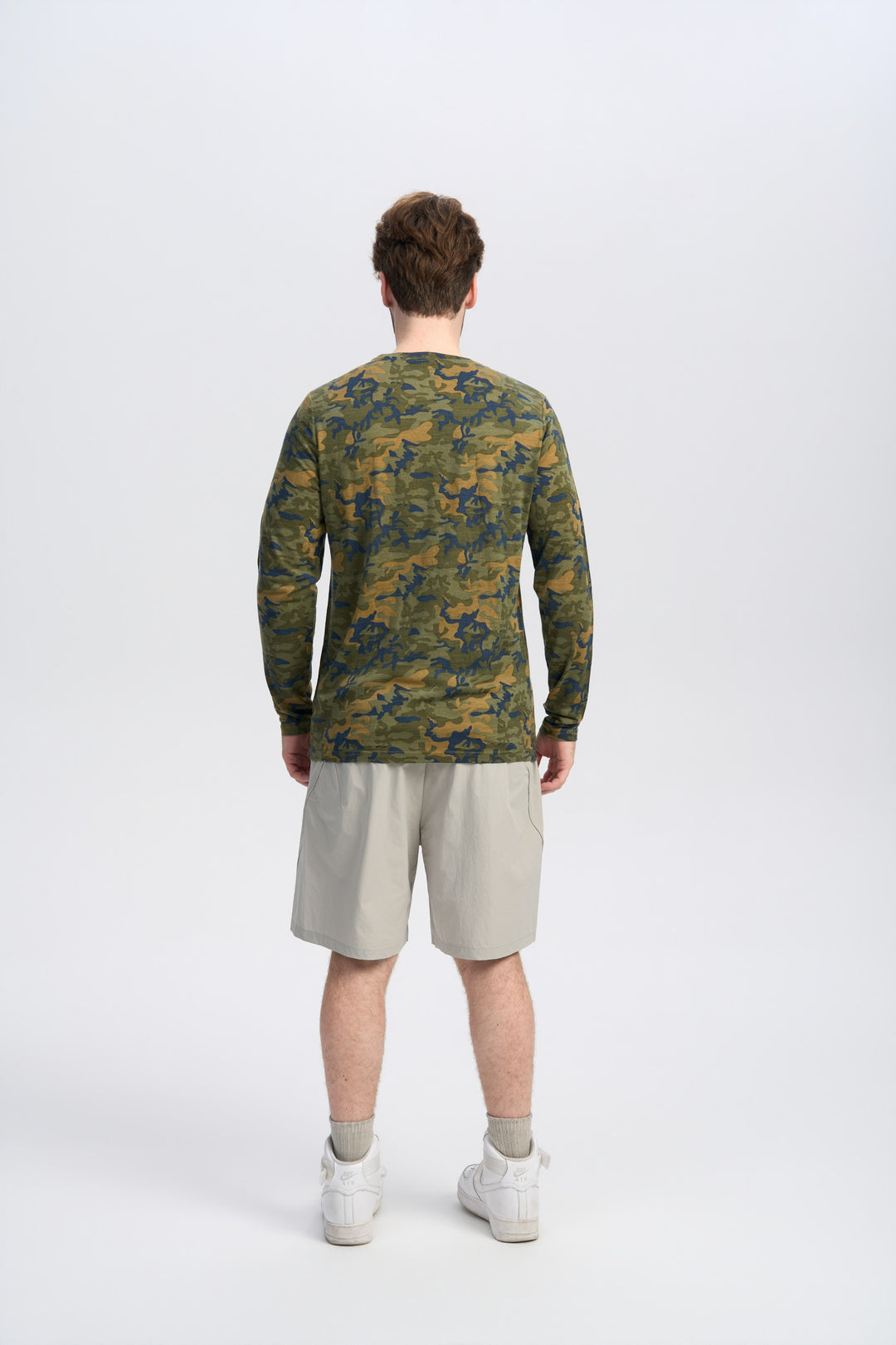 Herren Merino Langarmshirt 170 g – Ganzjahres-Crew