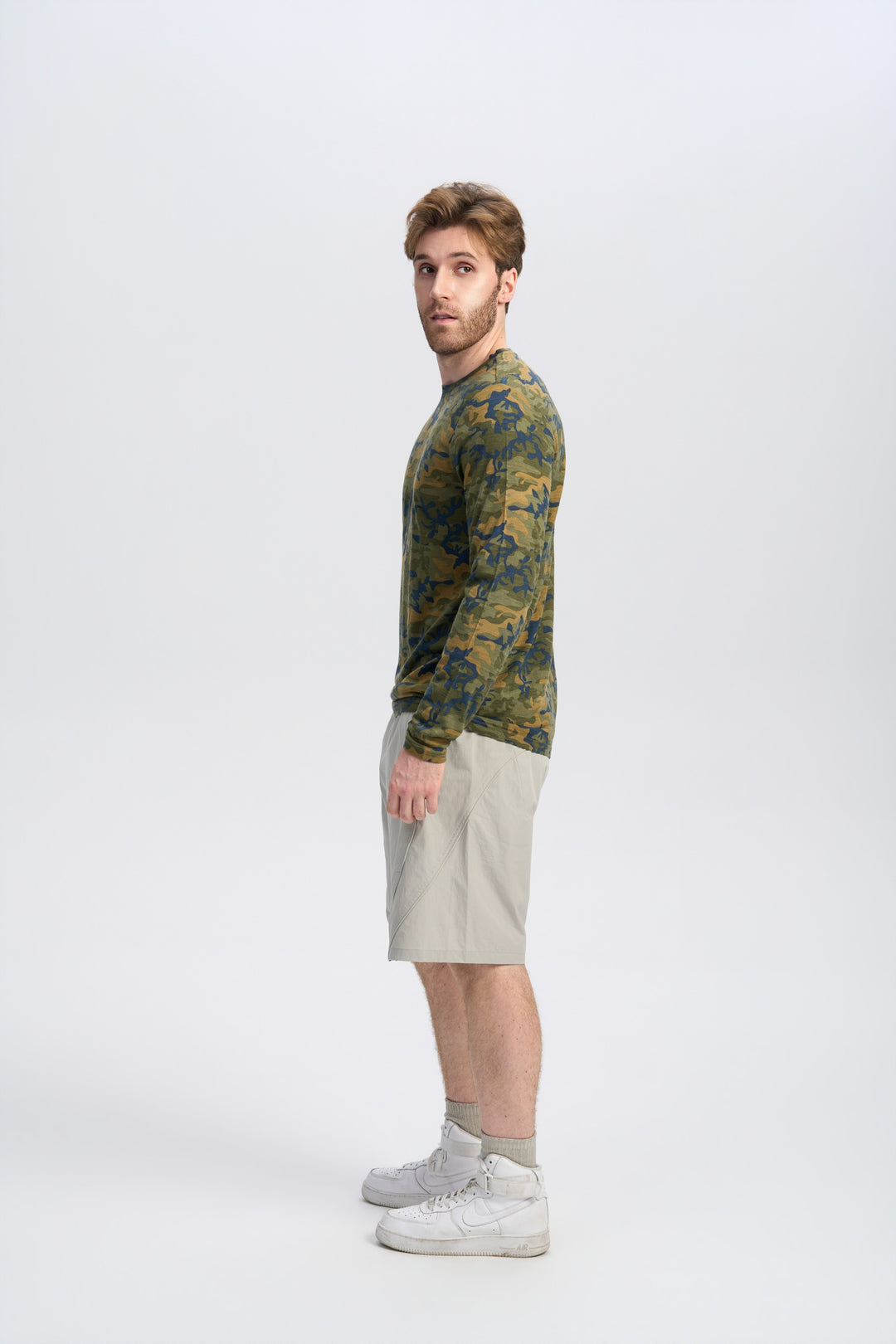 Herren Merino Langarmshirt 170 g – Ganzjahres-Crew
