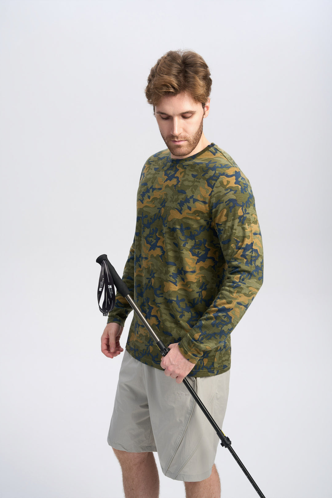Herren Merino Langarmshirt 170 g – Ganzjahres-Crew