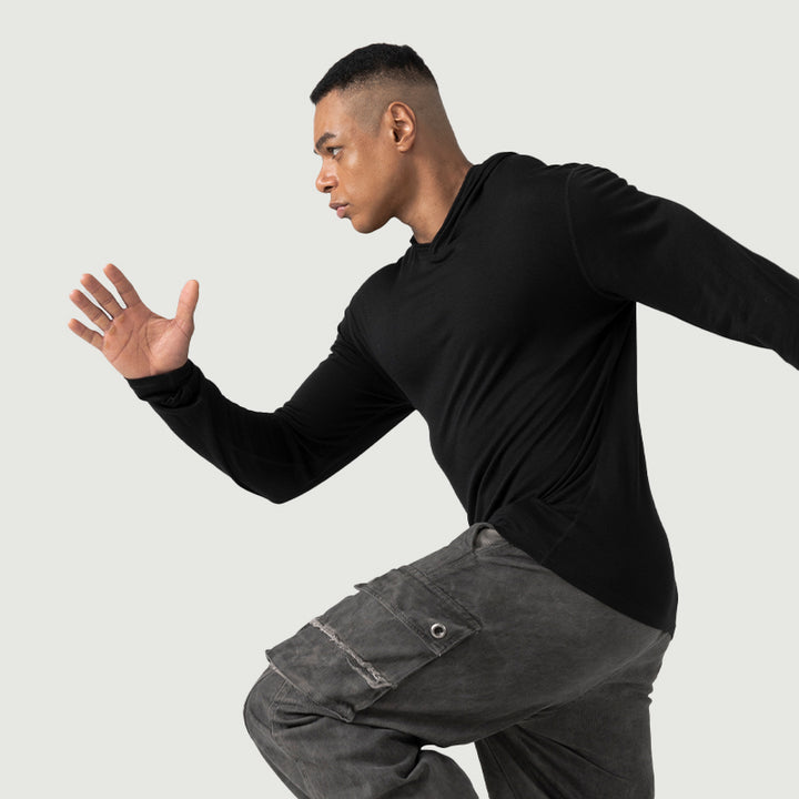 Herren Merino 150g Pullover Hoodie
