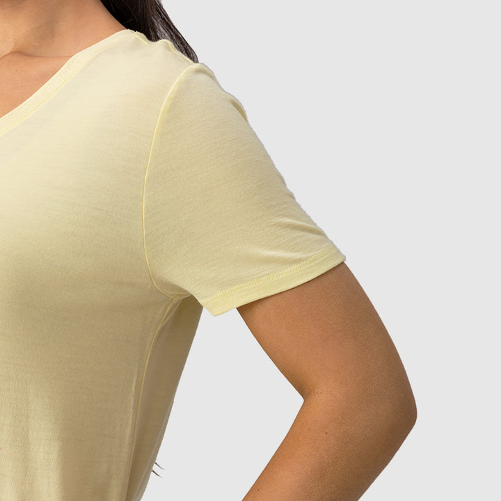 Women's Merino 200g Advanced V-Neck T-Shirt