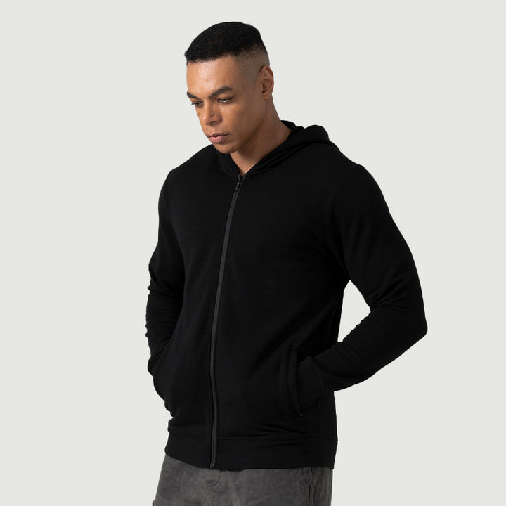 Herren Merino 220g Full-Zip Hoodie