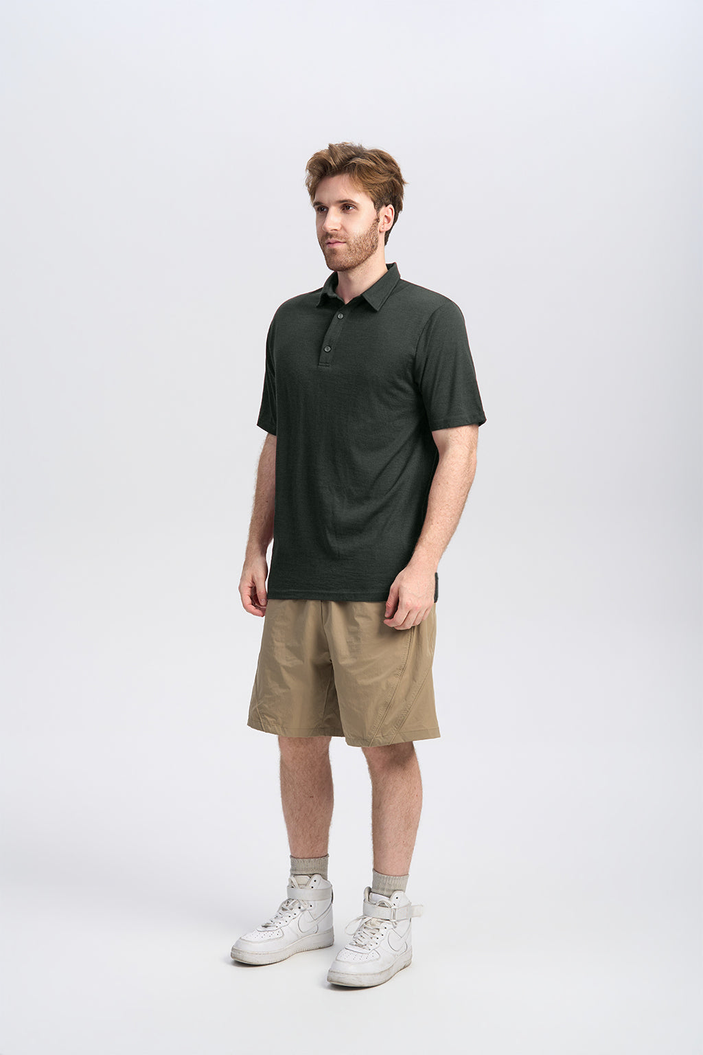 Men's Merino 170g Short Sleeve Polo Shirt