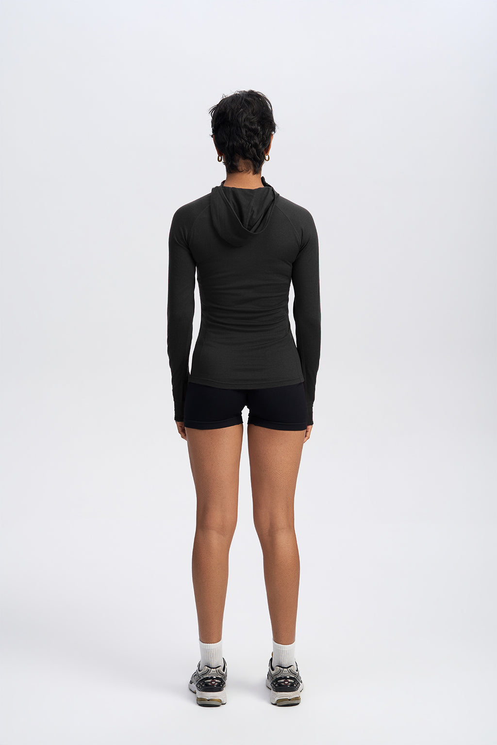 Damen Merino 200g Half-Zip Hoodie