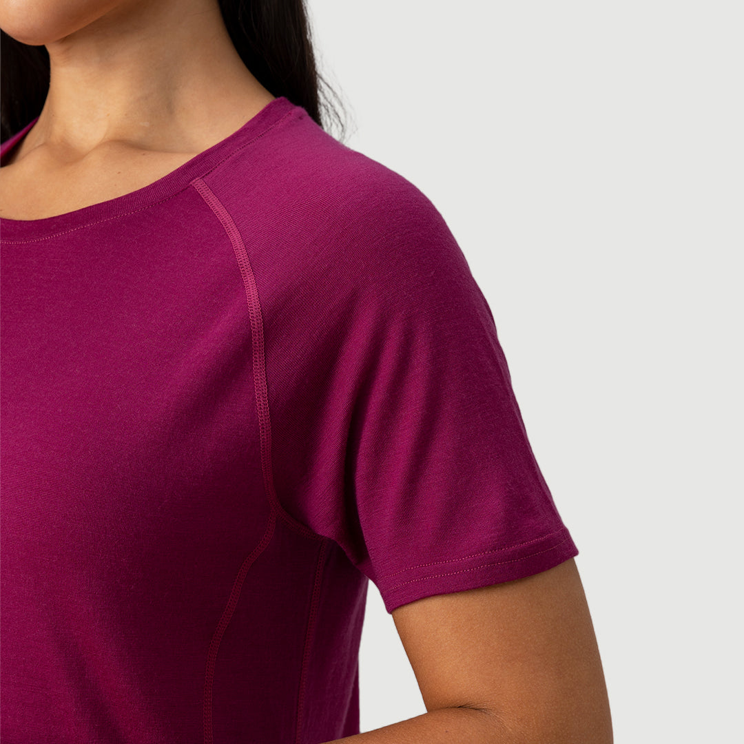 Damen Merino 170g Raglan T-Shirt