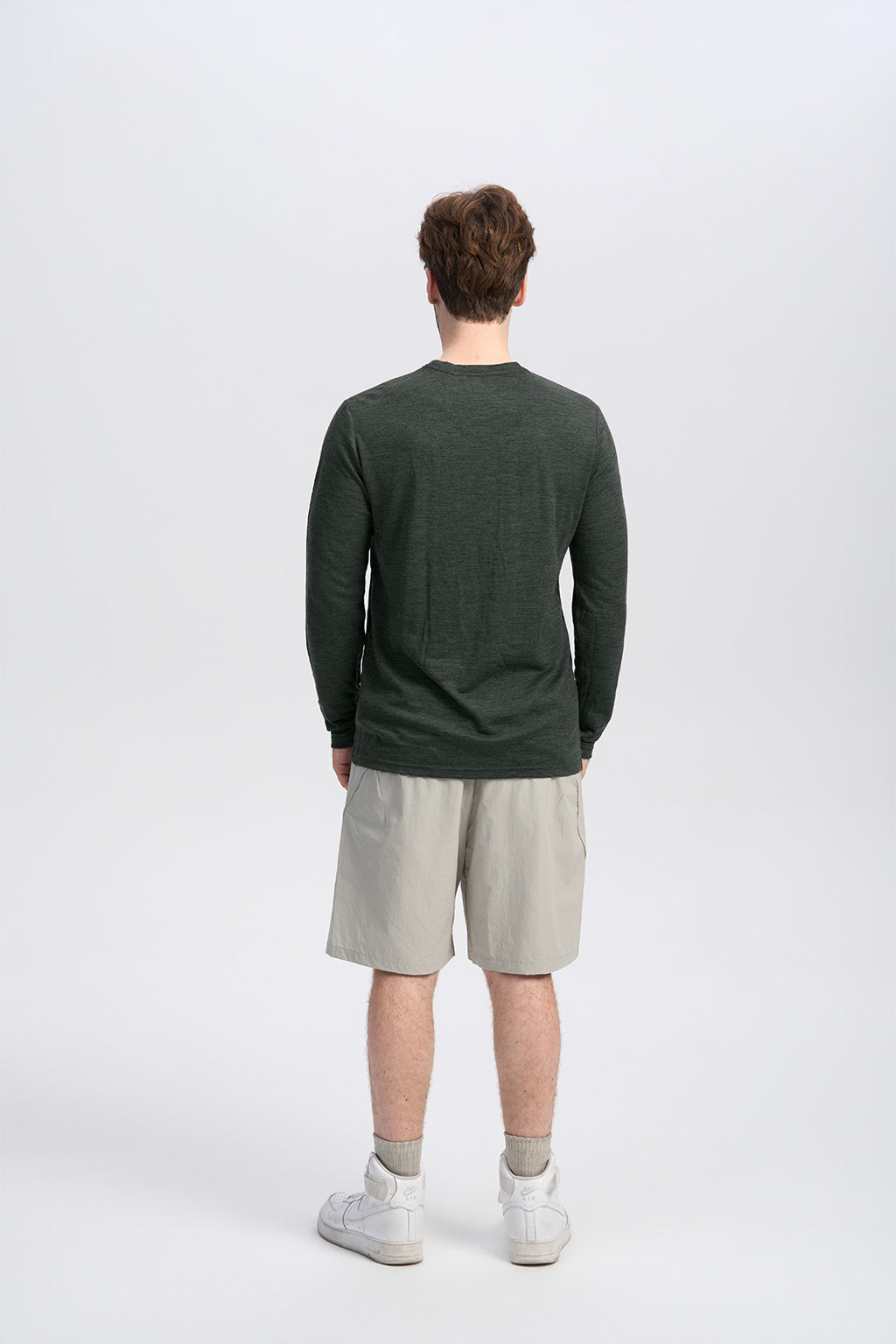 Herren Merino Langarmshirt 170 g – Ganzjahres-Crew