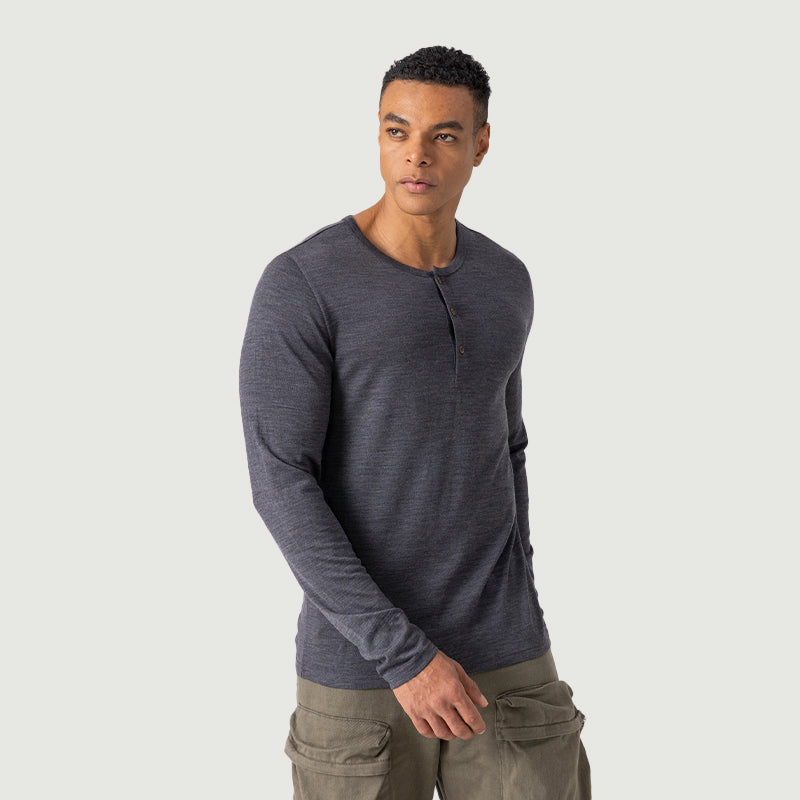 Herren Merino 170g Langarmshirt