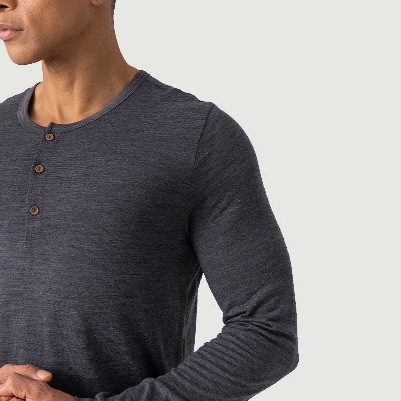 Herren Merino 170g Langarmshirt