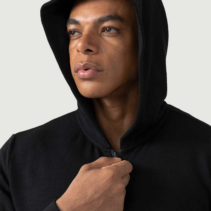 Herren Merino 220g Full-Zip Hoodie