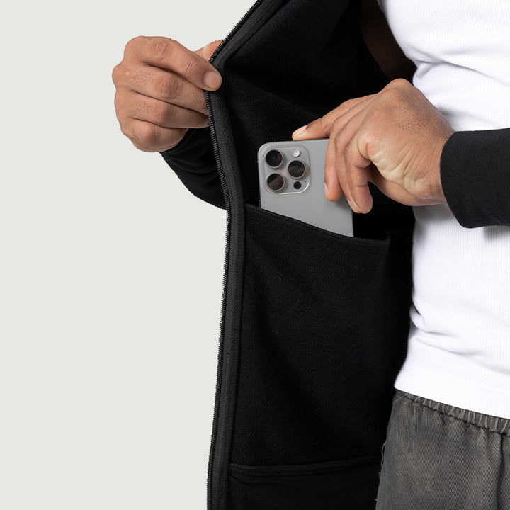 Herren Merino 220g Full-Zip Hoodie
